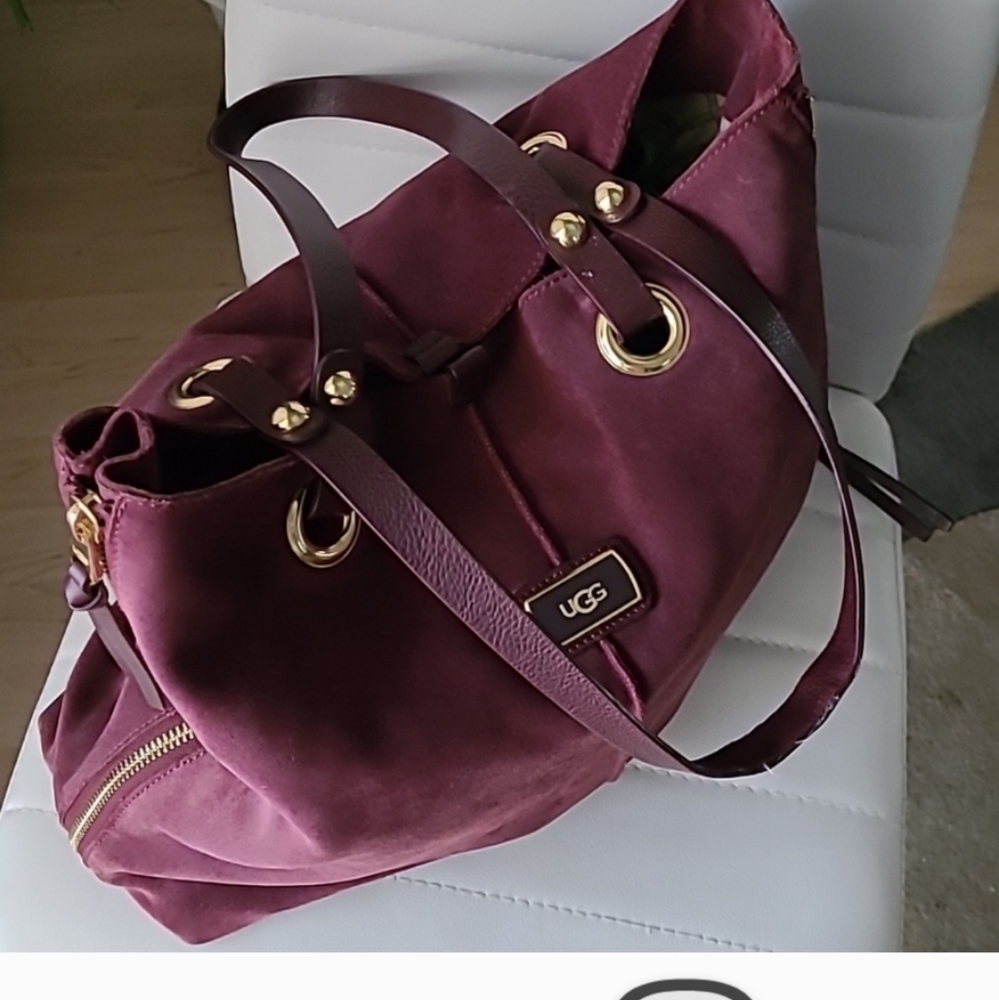 ugg suede tote bag